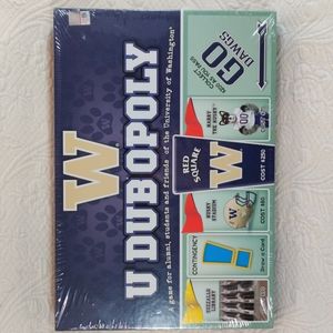 College-Opoly UDubopoly Washington Huskies NCAA Football Pac 12 Dawgs Board Game